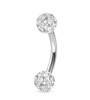 1.2mm Banaani Crystal Pallot 4mm