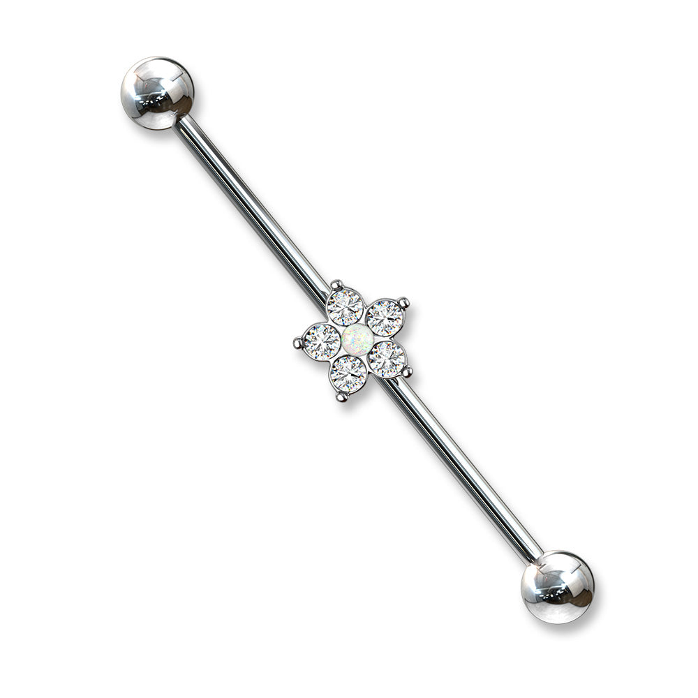 Industriaali kukka strass