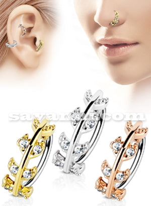 Lävistysrengas Lehdet Zirkon