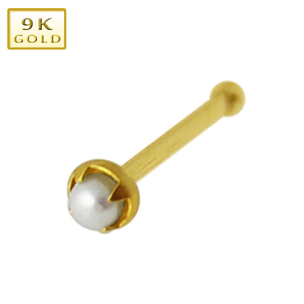 Kultainen nenäkoru helmi