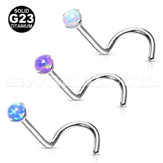 Titaani Nenäkoru Opaali