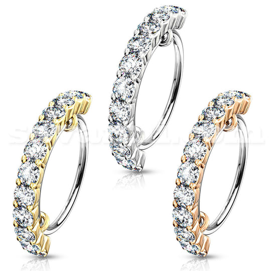 Lävistysrengas zirkoneilla