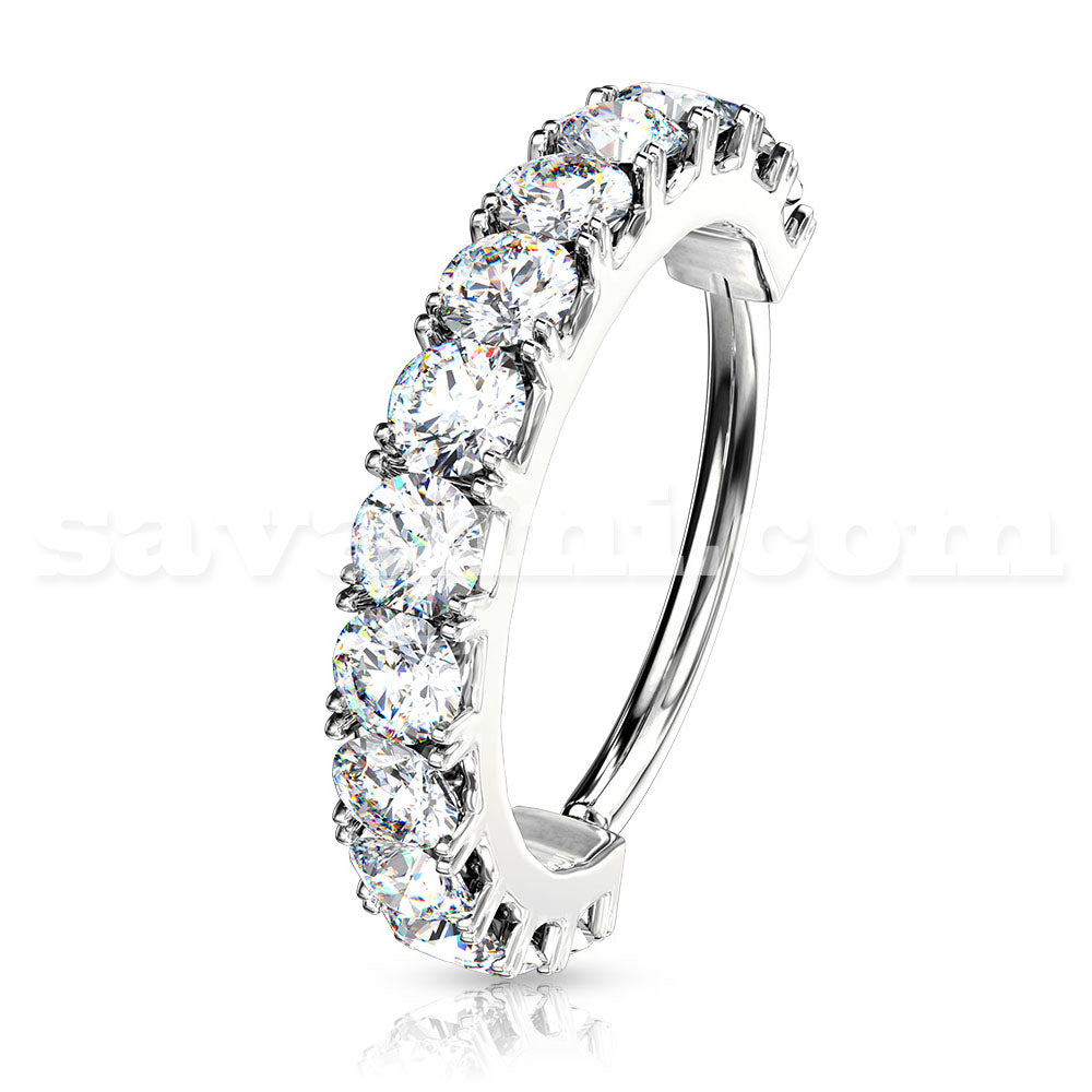 Värikäs Lävistysrengas Zircon Line