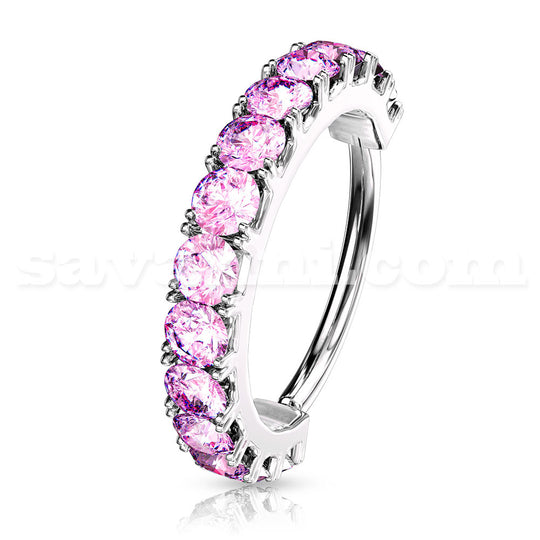 Värikäs Lävistysrengas Zircon Line