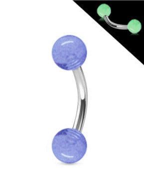 1.2mm Banaani Loistaa Pimeässä Pallot 4mm