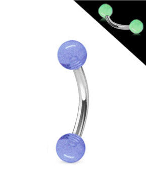 1.2mm Banaani Loistaa Pimeässä Pallot 3mm