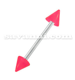 Barbell pink cones
