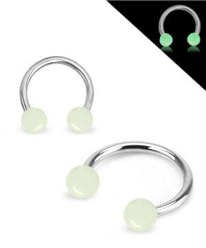 Rusto/Tragus/Rook Lävistys Loistaa Pimeässä