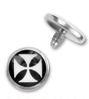 Dermal Anchor Lävistyskorun Irtopää Risti