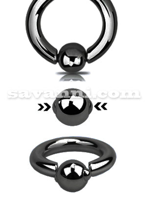 Musta Heavy Gauge Easy Clip CBR-Rengas
