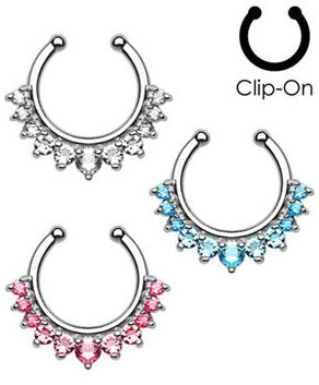 Feikki Septum väriful Multi Gems