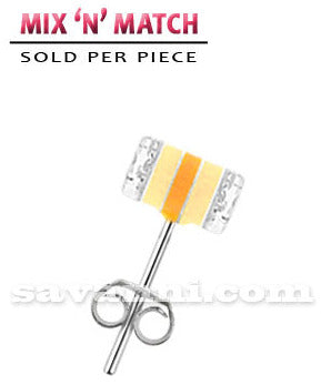 Hopeakorvakoru Glitter Pilleri