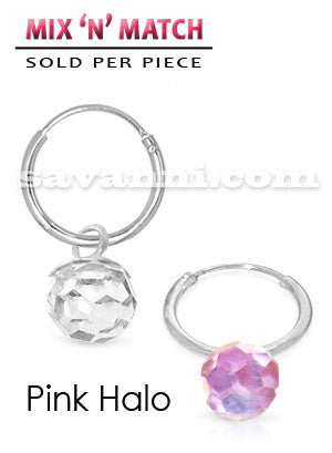 Hopea Korvarengas Pyöreä Kristalliriipus Spektri