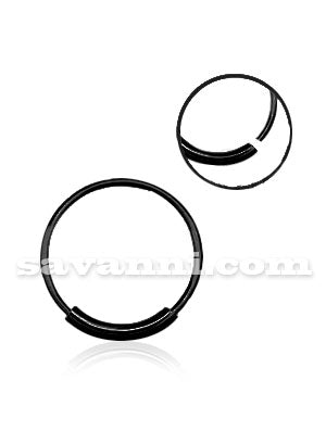 Musta Hopearengas Smooth