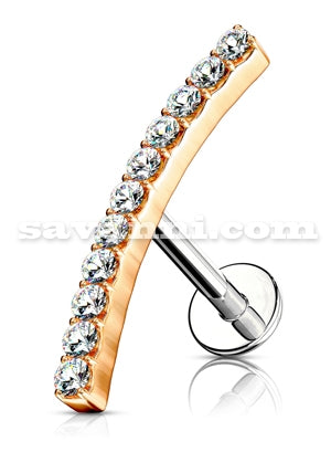 1.2mm Labret Strassikaarre