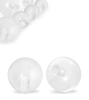 1.6mm Läpinäkyvä Irtopallo Akryyli