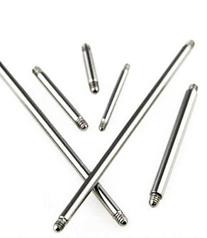 1.2mm Barbell Irtovarsi Titaani