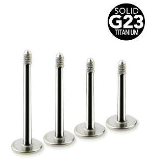 1.2mm Labret Irtovarsi Titaani