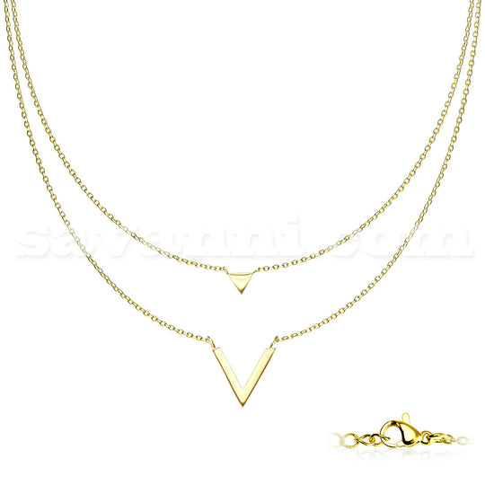 Kaulakoru Double Chain Triangle