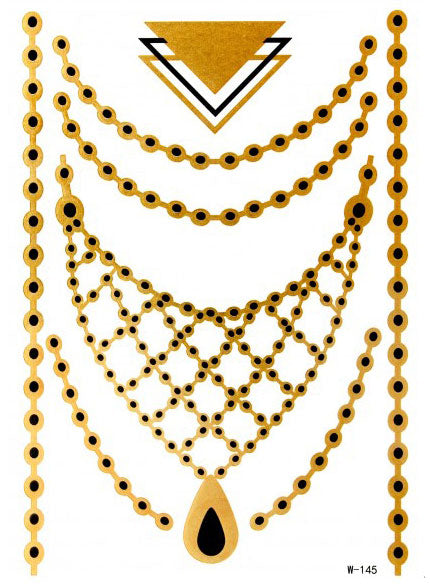 Korutatuointi Gold Chain Necklace