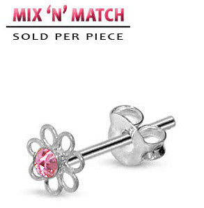 Hopeakorvanappi Kukka Strassikivellä