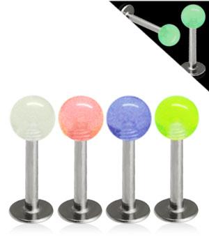 Labret glows in the dark