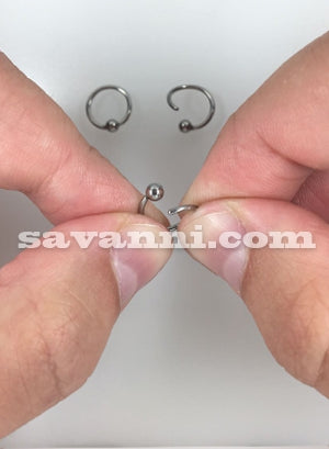 1.2mm Rengas Kiinteä Pallo