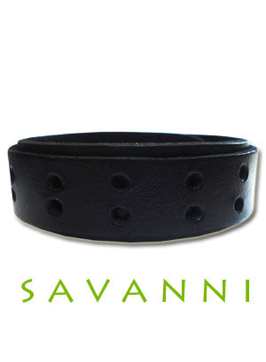 Nahkaranneke Vyöreiät