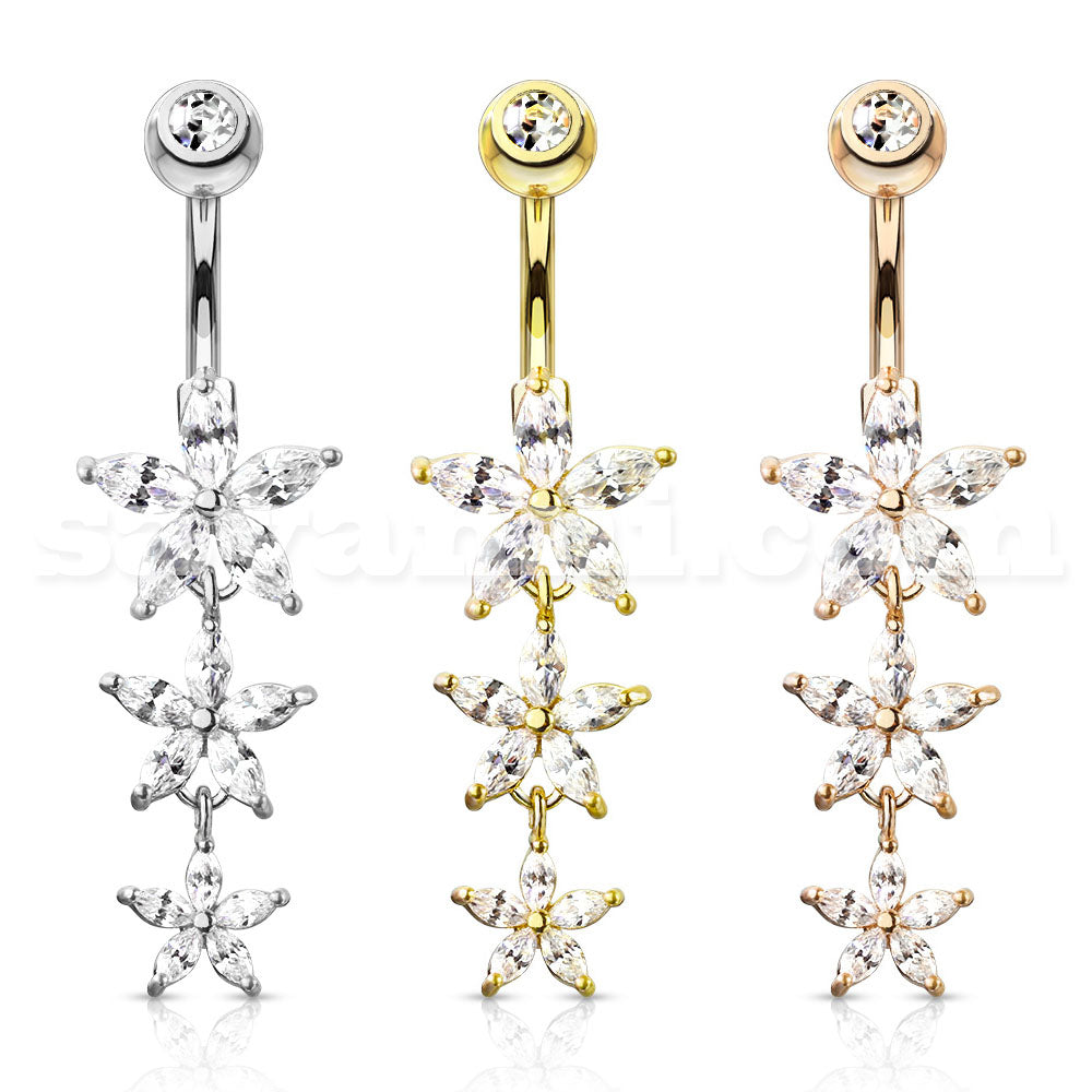 Napakoru roikkuvat kukat