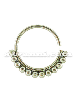 0.8mm Lävistysrengas Beaded Line