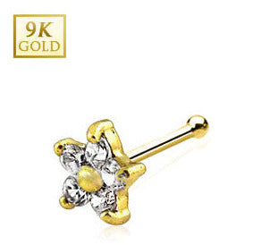 Kultainen nenäkoru kukka