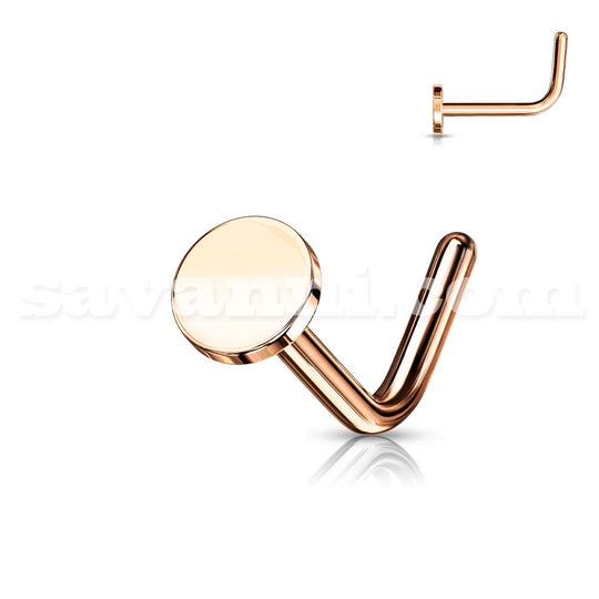 L-taivutettu Nenäkoru Flat Top