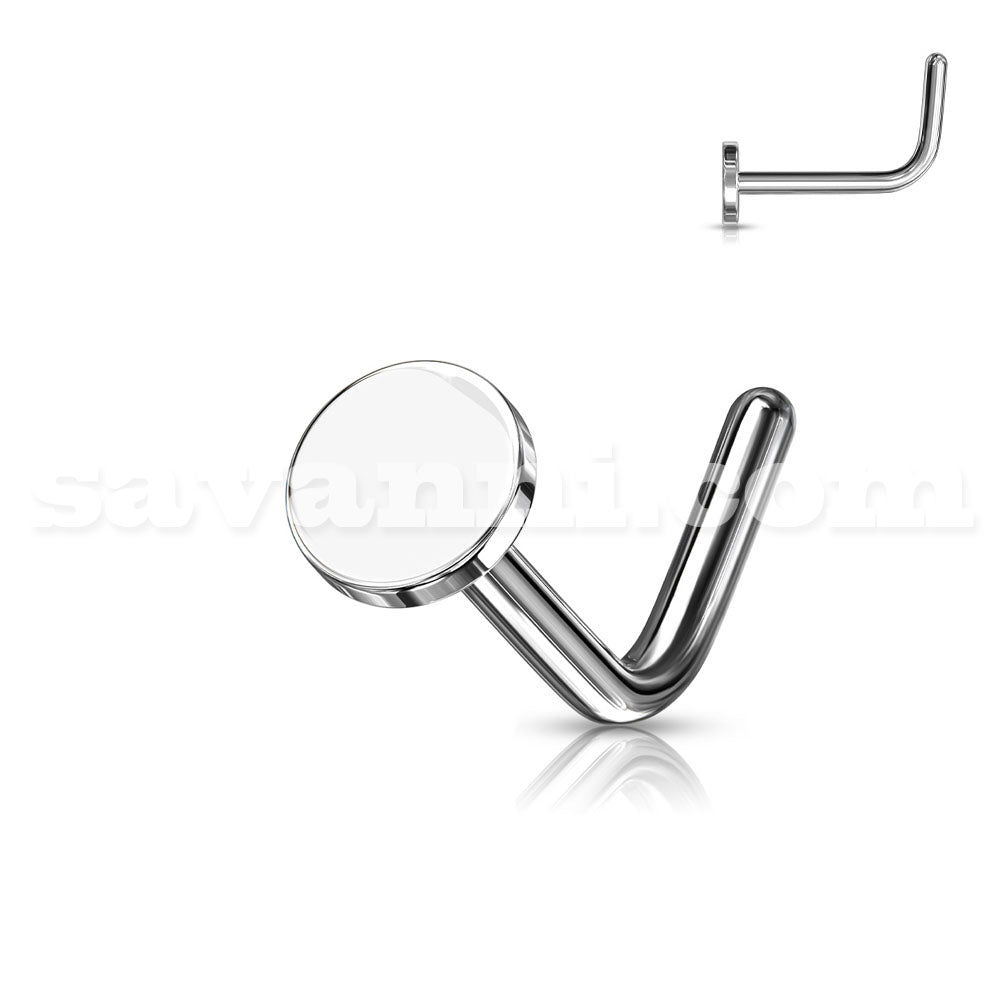 L-taivutettu Nenäkoru Flat Top