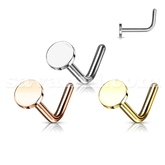 L-taivutettu Nenäkoru Flat Top