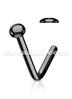 L-Taivutettu Nenäkoru Litteä Pää