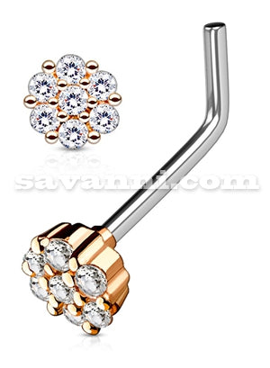 L-Taivutettu Nenäkoru Zirkonikukka