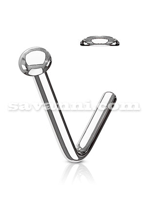 L-Taivutettu Nenäkoru Litteä Pää