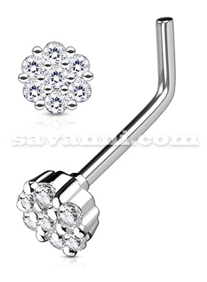 L-Taivutettu Nenäkoru Zirkonikukka