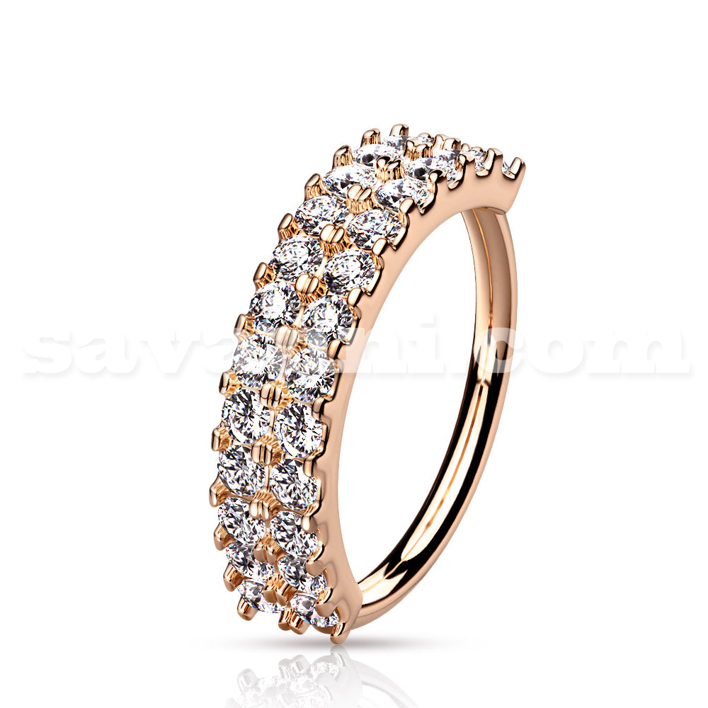 Lävistysrengas Double Zircon Line