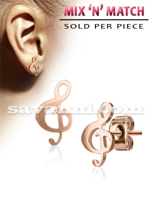 Korvakoru Kirurginteräs Nuottiavain