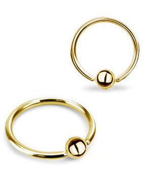 0.8mm Ohut Kullanvärinen BCR-rengas