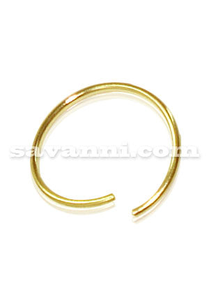 1.0mm Kullanvärinen Sileä Rengas