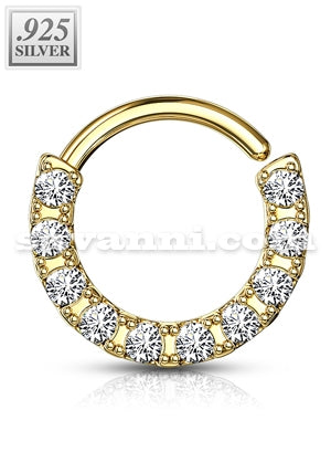 1.2mm Hopea Lävistysrengas Zircon Line