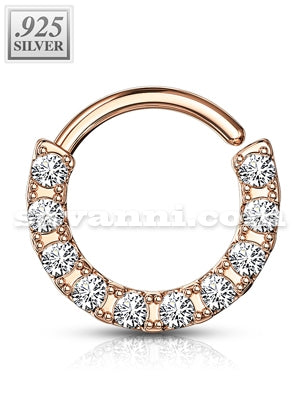 1.2mm Hopea Lävistysrengas Zircon Line