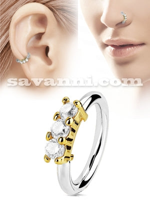 Lävistysrengas Trinity Zirkon Line