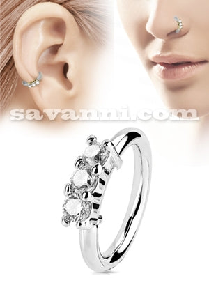 Lävistysrengas Trinity Zirkon Line