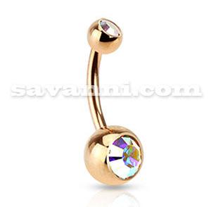 Napakoru Rose Gold Basic Double Strass