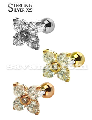 Rustokoru / Traguskoru Hopeakukka Zircon Blossom